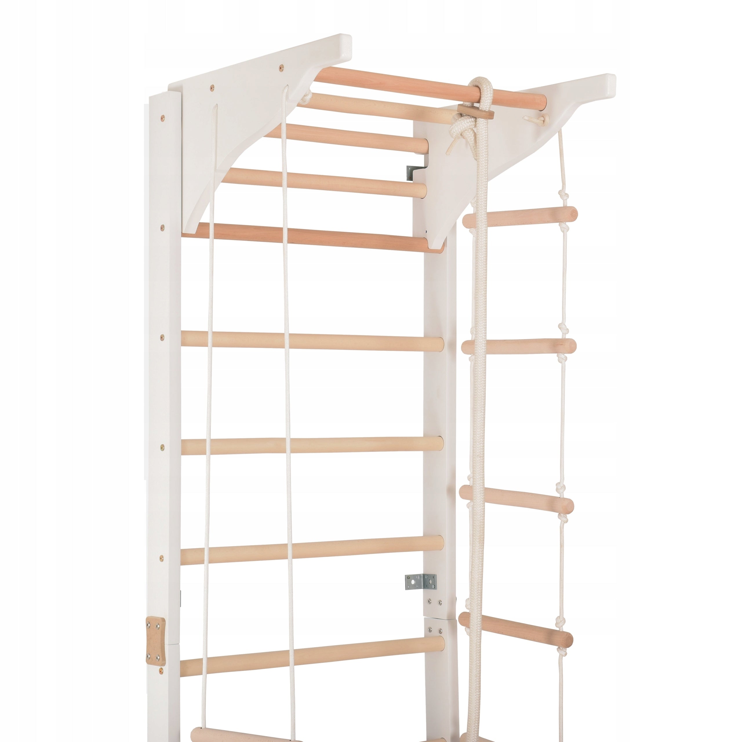 Gymnastic ladder with handrails and removable bar model PRO 2 Manufacturer code RNG PRO 2 WHITE
