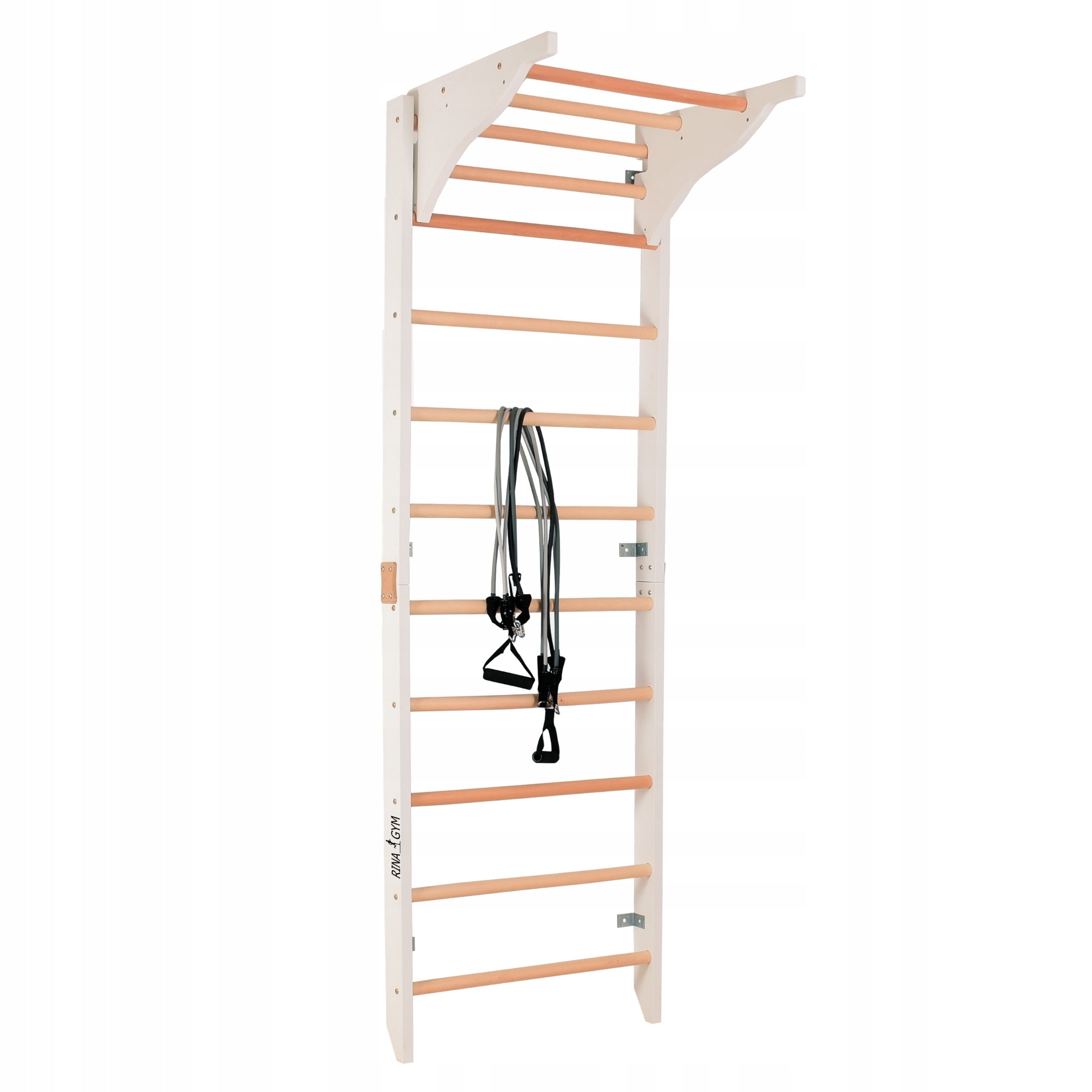 Gymnastic ladder with handrails and removable bar model PRO PURE