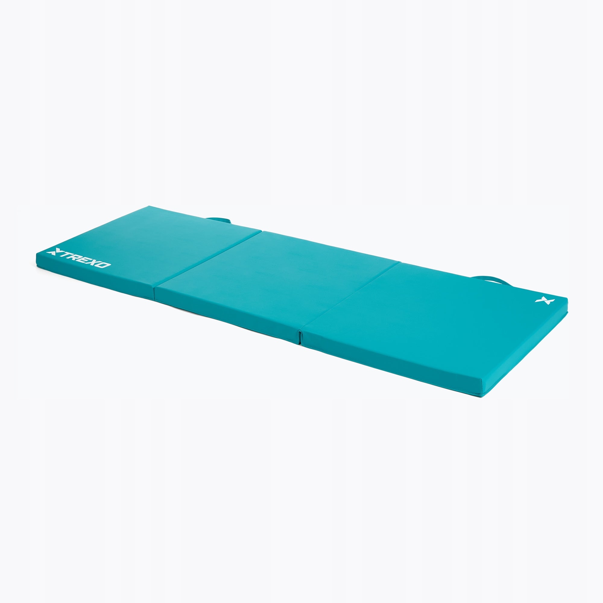 Gymnastic mattress XTREXO foldable 180 x 60 x 5 cm green OS Manufacturer code TRX-FDM004