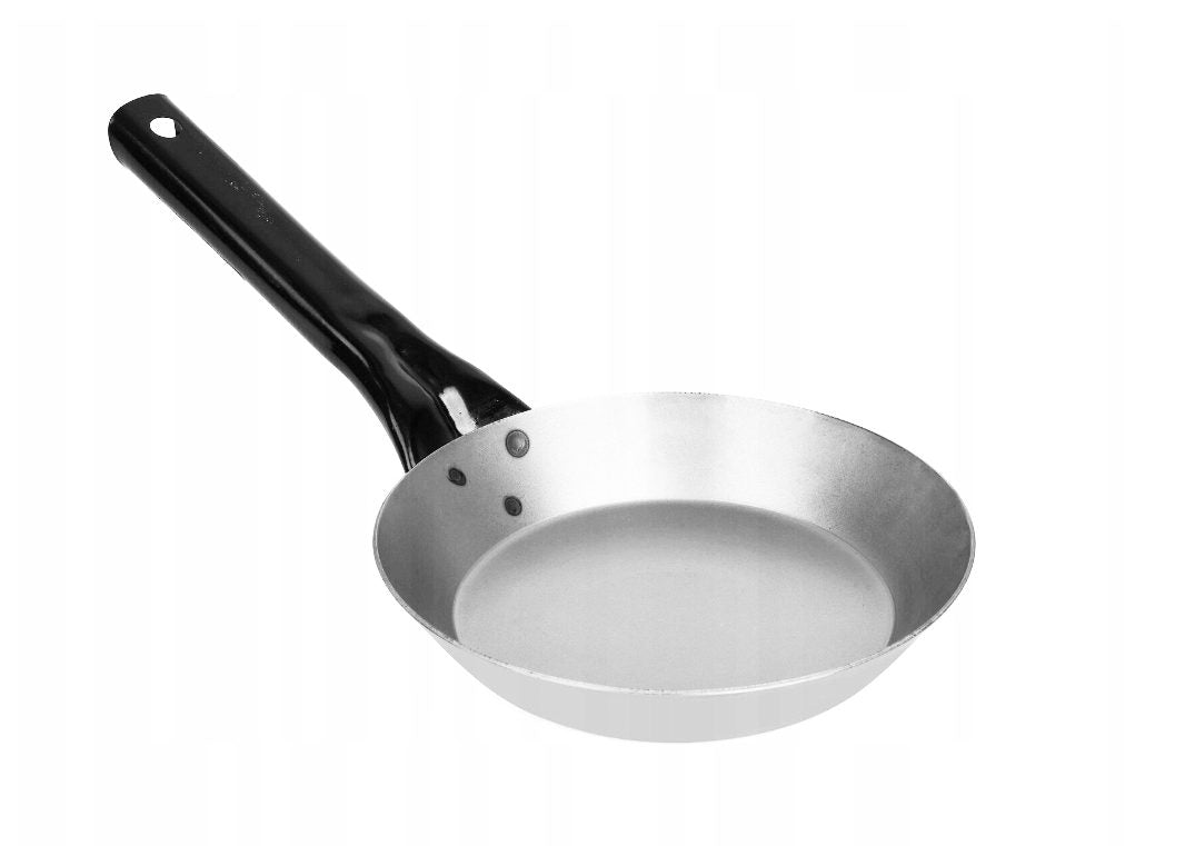 Gypsy pan STEEL Poland 17 cm traditional metal carbon steel