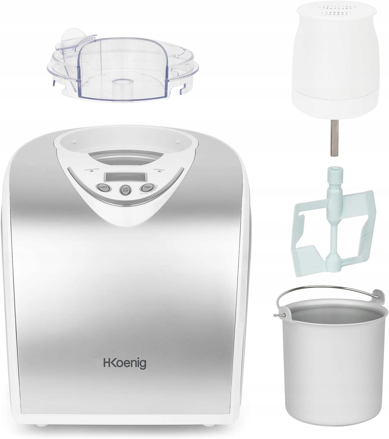 H.Koenig Professional ice cream machine HF180 Packaging status original