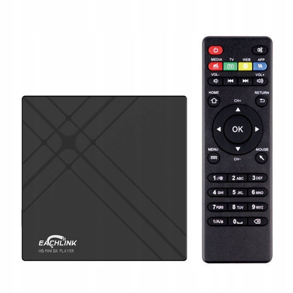 H6 Mini TV BOX 4K 3/32GB Android 7.1.2 PL EAN (GTIN) 00881254569983