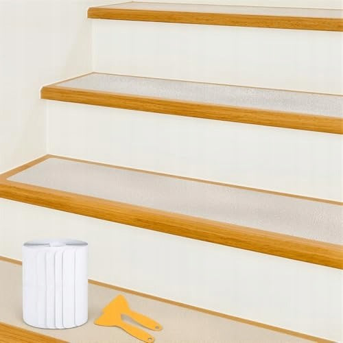 HAHORPA NON-SLIP STAIR RUGS 15 X 80 CM 15 PIECES WATERPROOF Packaging status original