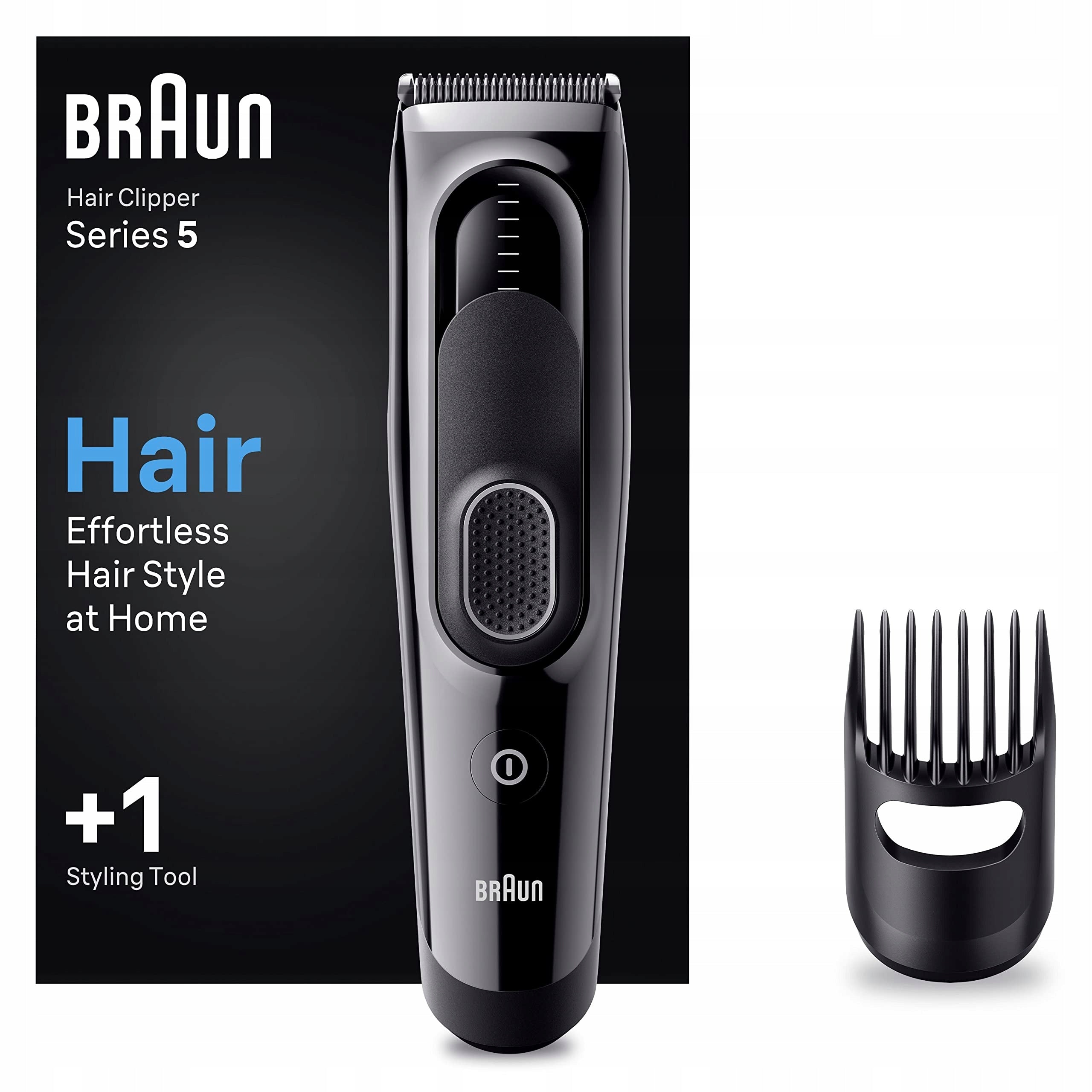 HAIR CLIPPER AND FACIAL HAIR BRAUN HC5310 SET Packaging status original