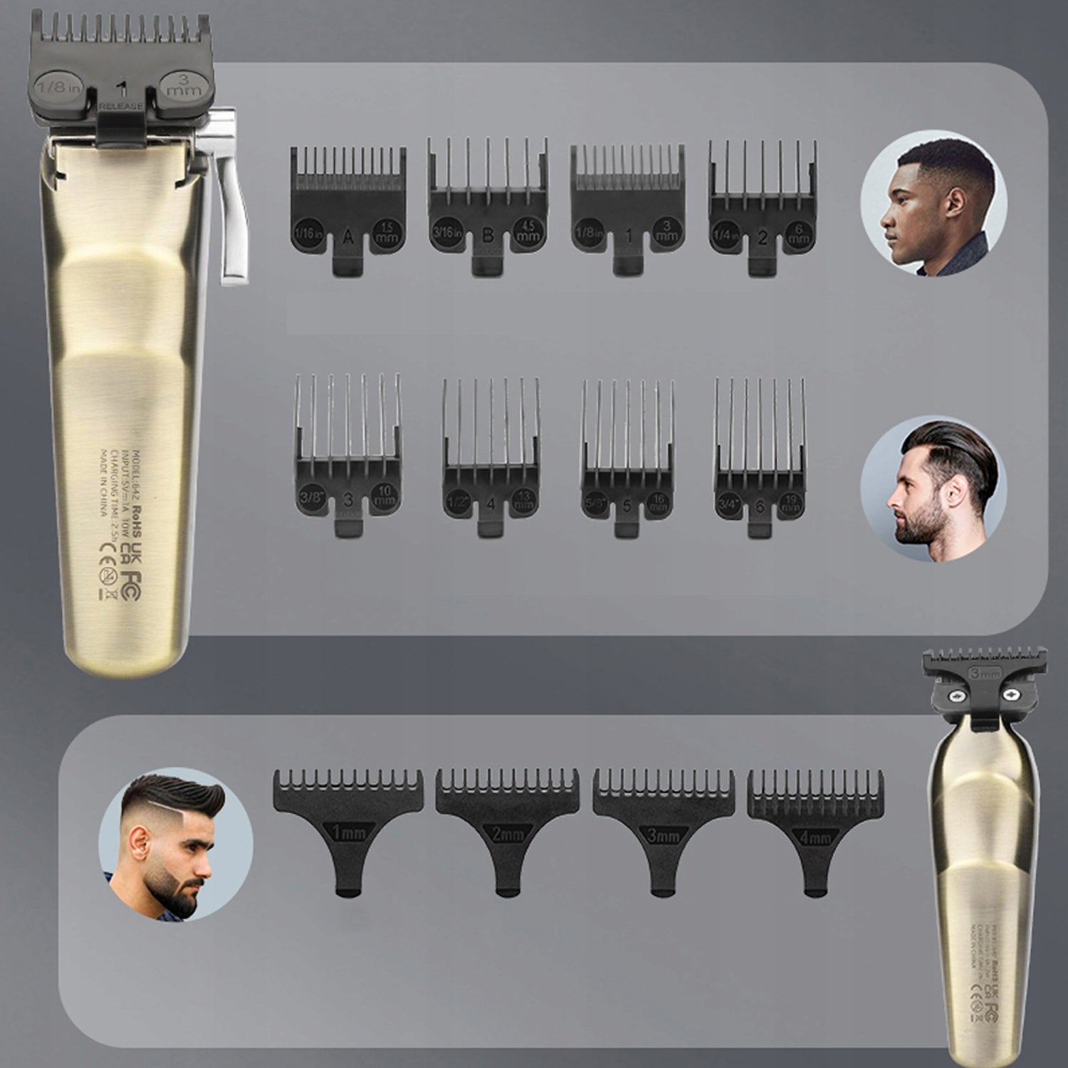 HAIR CLIPPER ELECTRIC HOUSEHOLD SET FOR BEARD AND BODY TRIMMER PROFESSIONAL Packaging status original