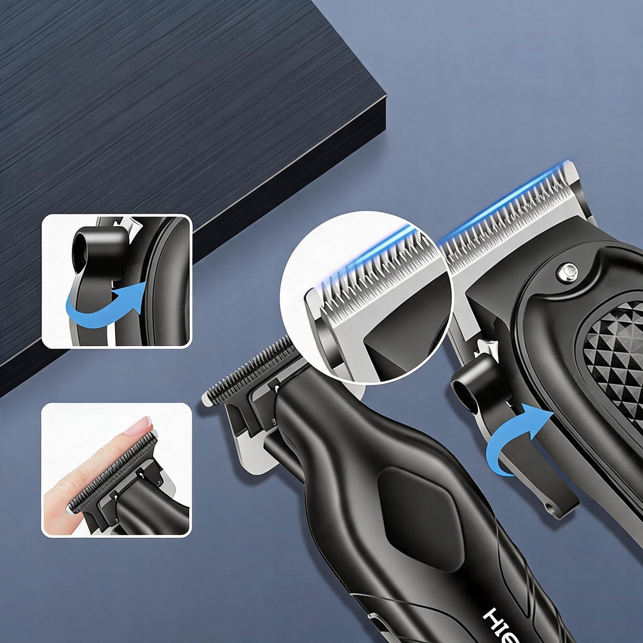 HAIR CLIPPER SET 4IN1 PROFESSIONAL WITH ELECTRIC BAG Medical device no