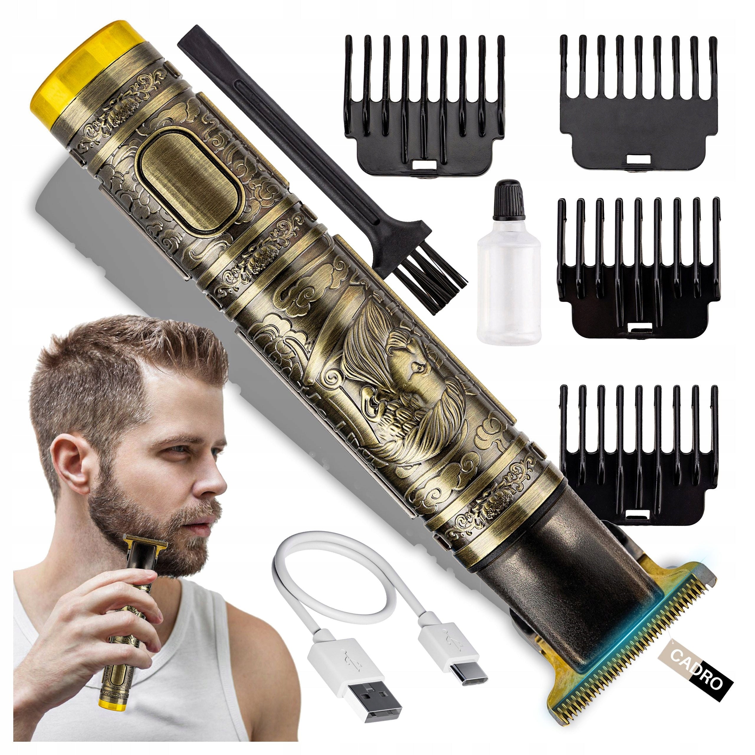 HAIR CLIPPER beard cutting body trimmer cordless shaver 16cm