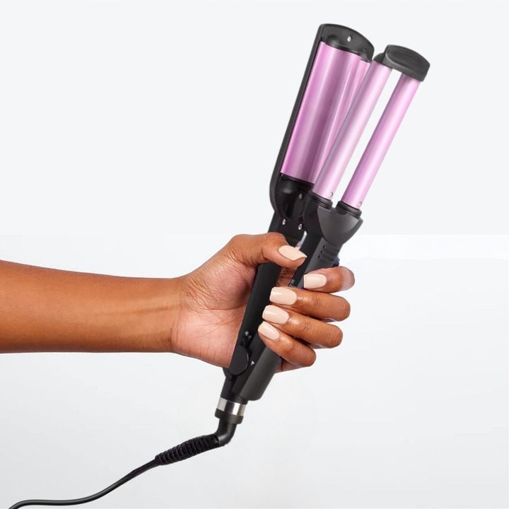 HAIR CURLER KEMEI CERAMIC INVERTER CRIMPER 55W TPC 200 Packaging status original