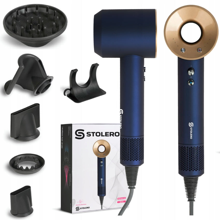 HAIR DRYER WITH DIFFUSER IONIZATION CABLE 3M 12 MODES OF OVERLAY OPERATION