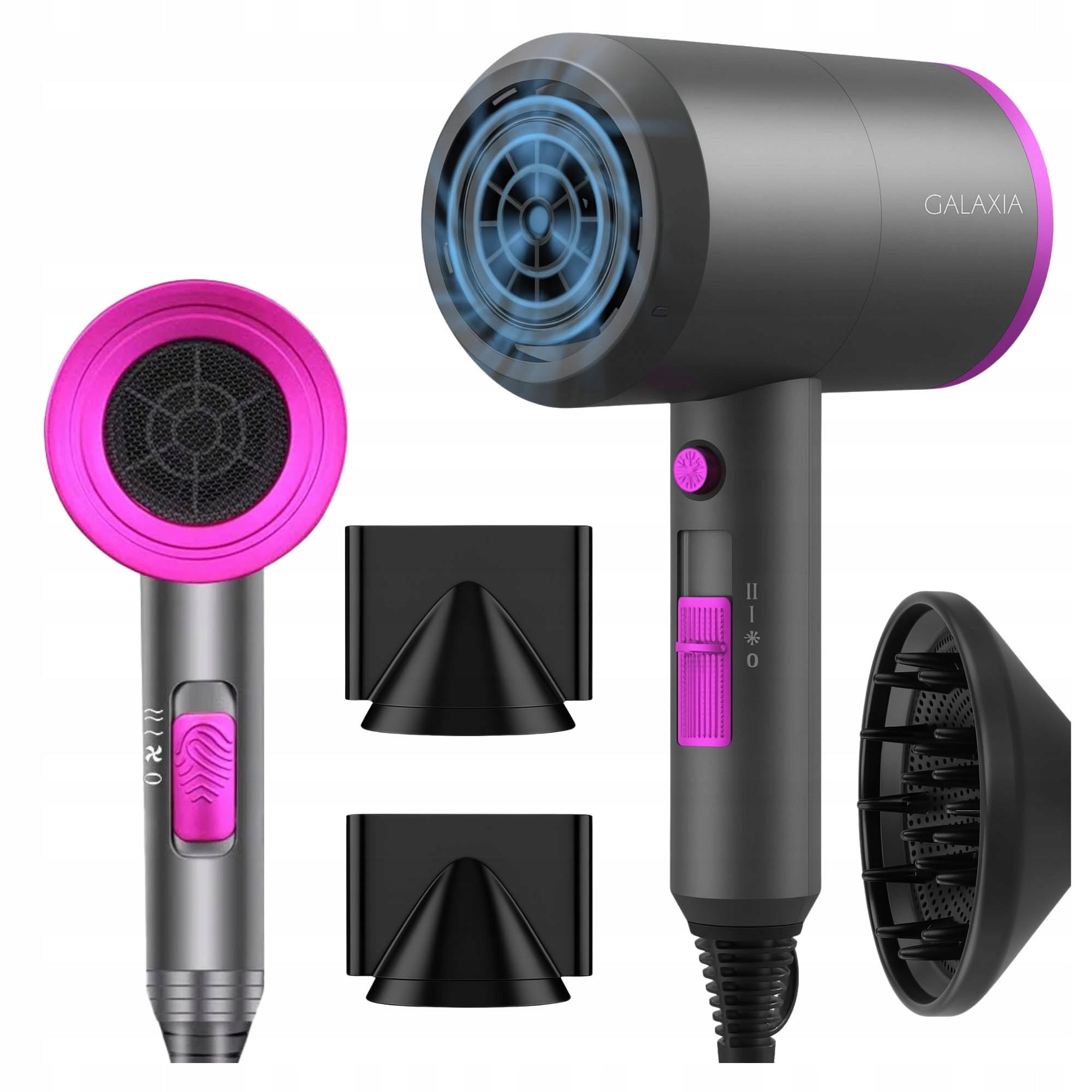 HAIR DRYER WITH IONIZATION DIFFUSER IonIZATION PROFESSIONAL STRONG