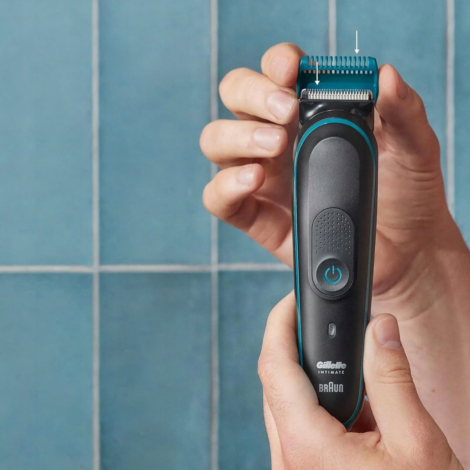 HAIR MACHINE MEN'S TRIMMER Gillette SkinFirst Intimate i5 Brand Gillette