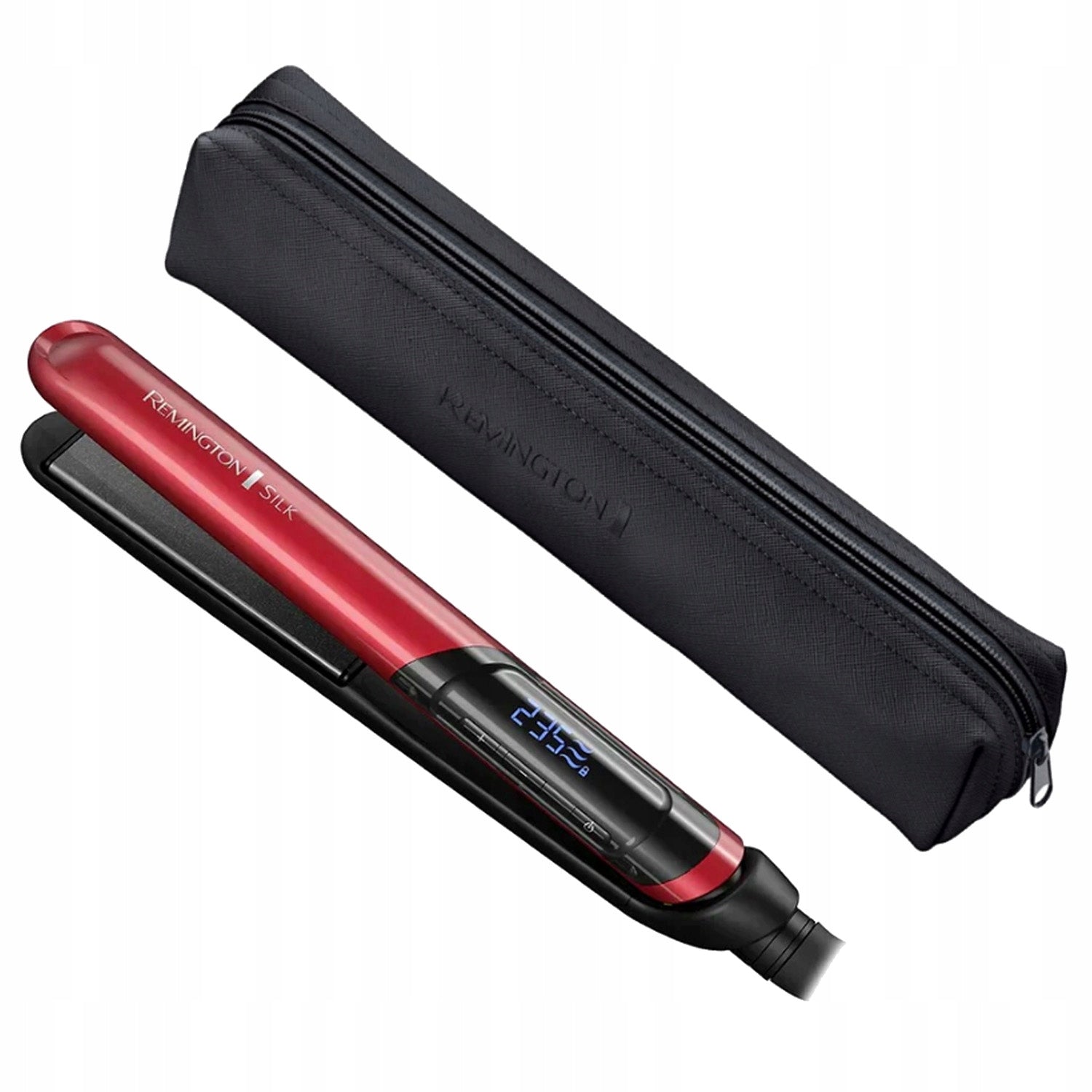 HAIR STRAIGHTENER REMINGTON + CASE FAST HEATING CERAMIC PLATE Brand Remington