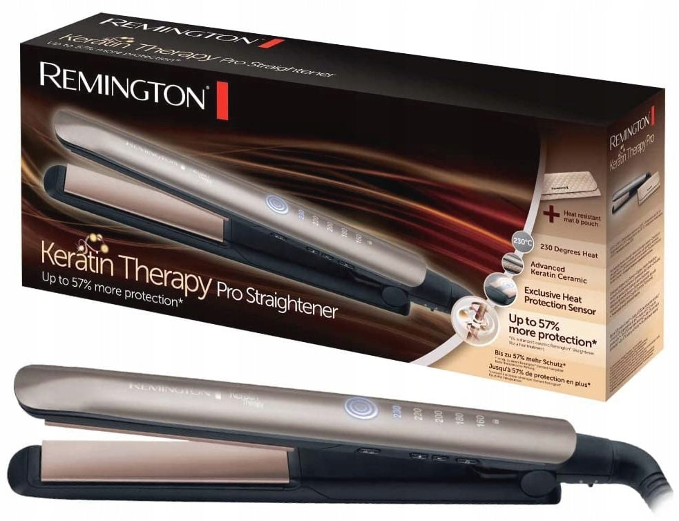 HAIR STRAIGHTENER REMINGTON PRO THERMAL PROTECTION FAST HEATING Packaging status original