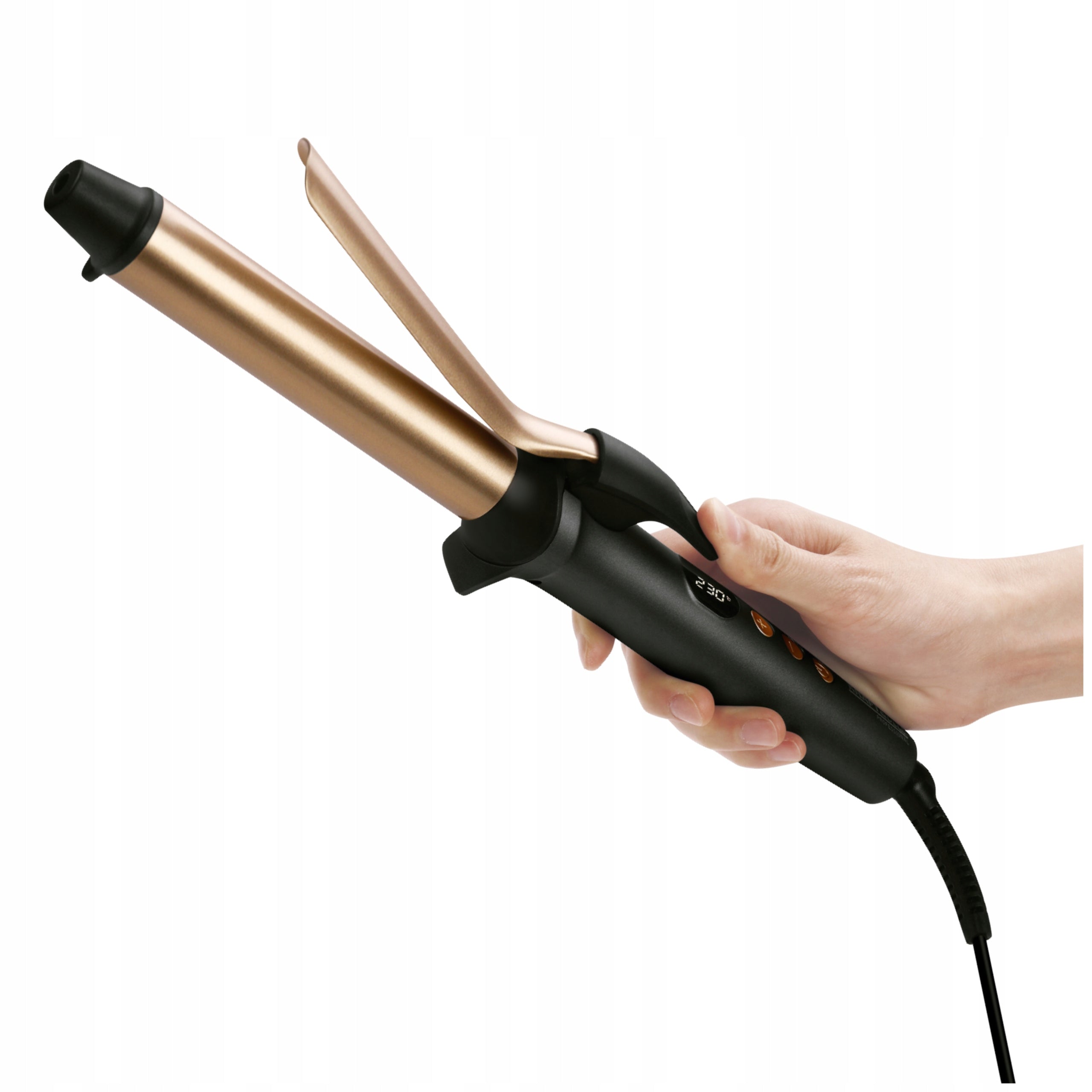 HAIR STRAIGHTENER TRAVEL CURLER ADJUSTABLE 2IN1 LED DISPLAY 90W Packaging status original