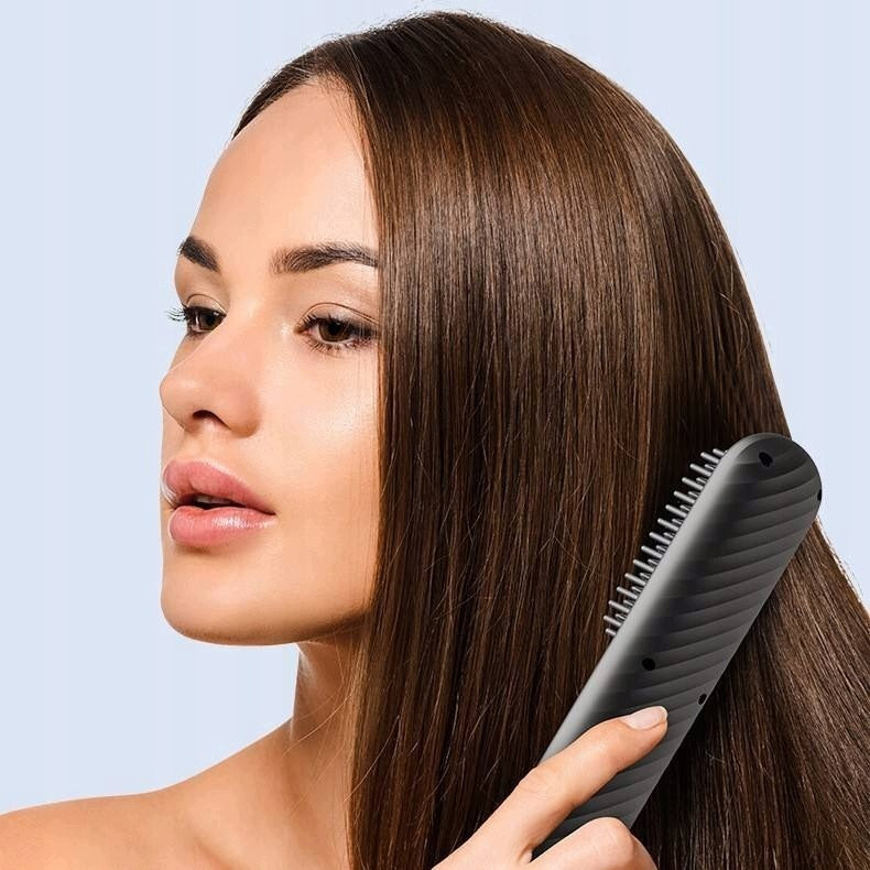 HAIR STRAIGHTENING BRUSH HAIR STRAIGHTENER WIRELESS USB IONIZATION Brand no brand