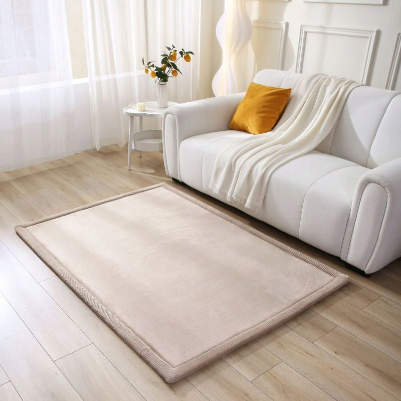 HAKUNA MATTE Foam mat for children Coral Velvet 170x120 cm beige Packaging status original