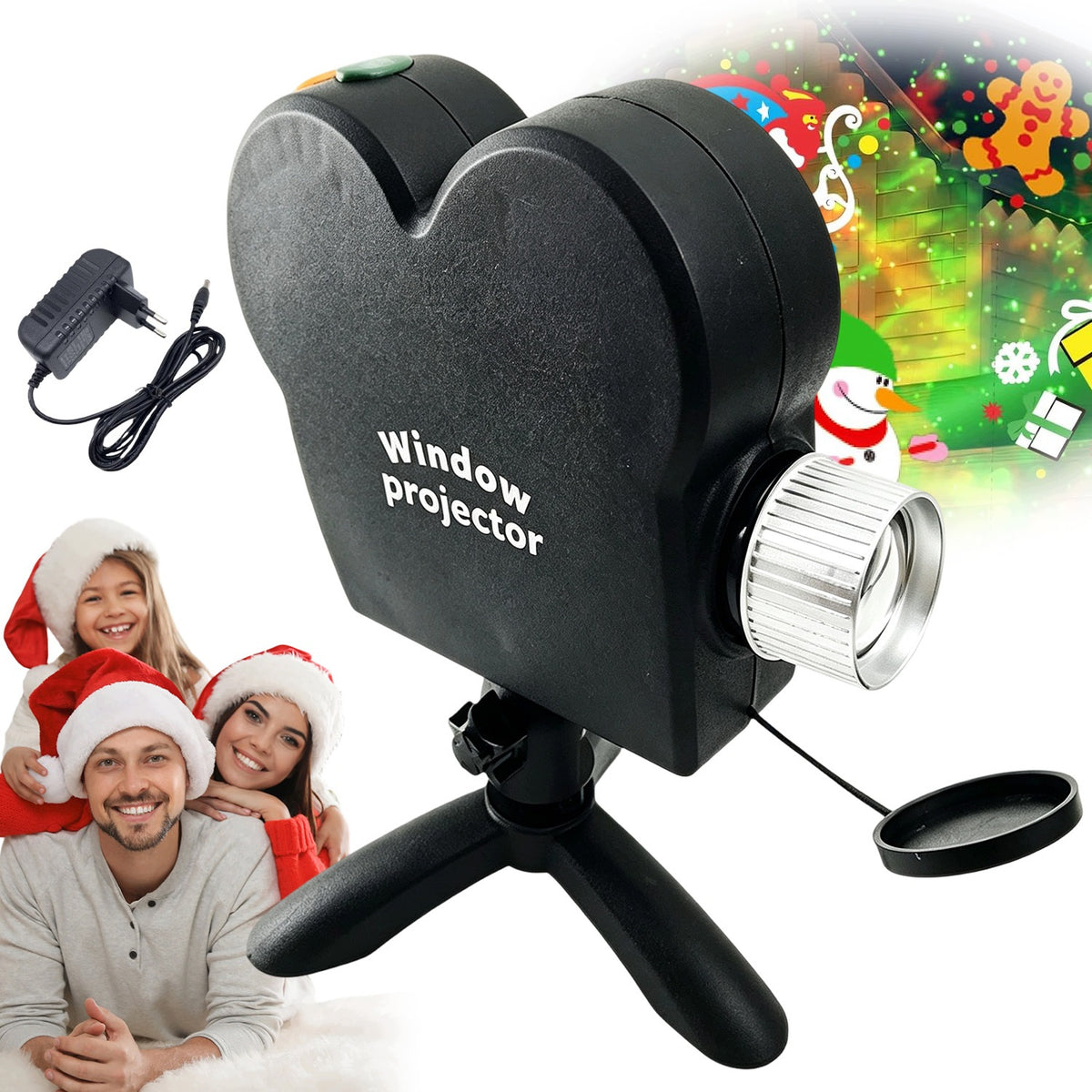 HALLOWEEN PROJECTOR CHRISTMAS 12 DESIGNS LED CHRISTMAS DECORATION
