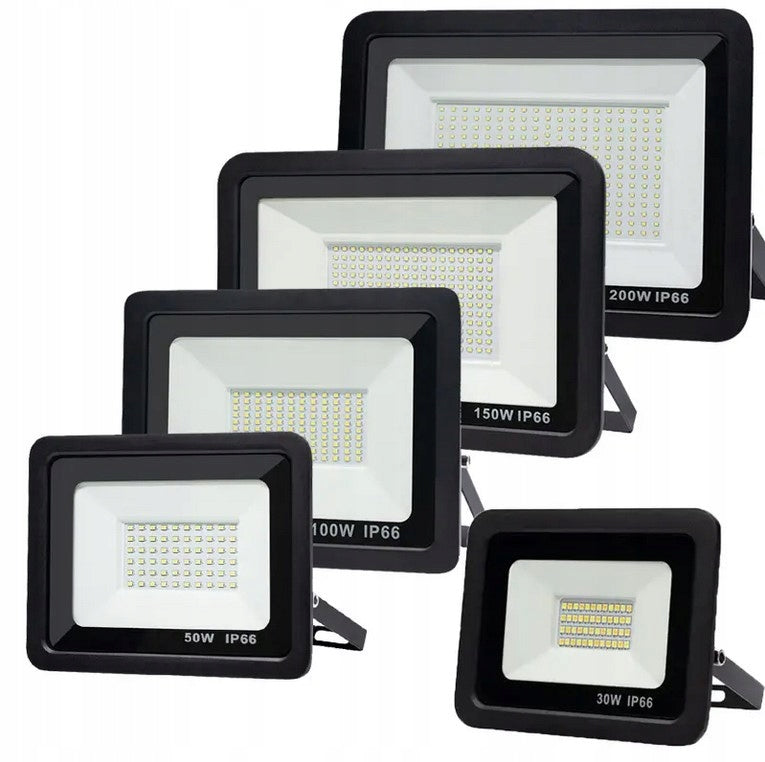 HALOGEN LED FLOODLIGHT LAMP 150W REFLECTOR TEMPERED GLASS 13500lm SLIM+ Rated power 150 W