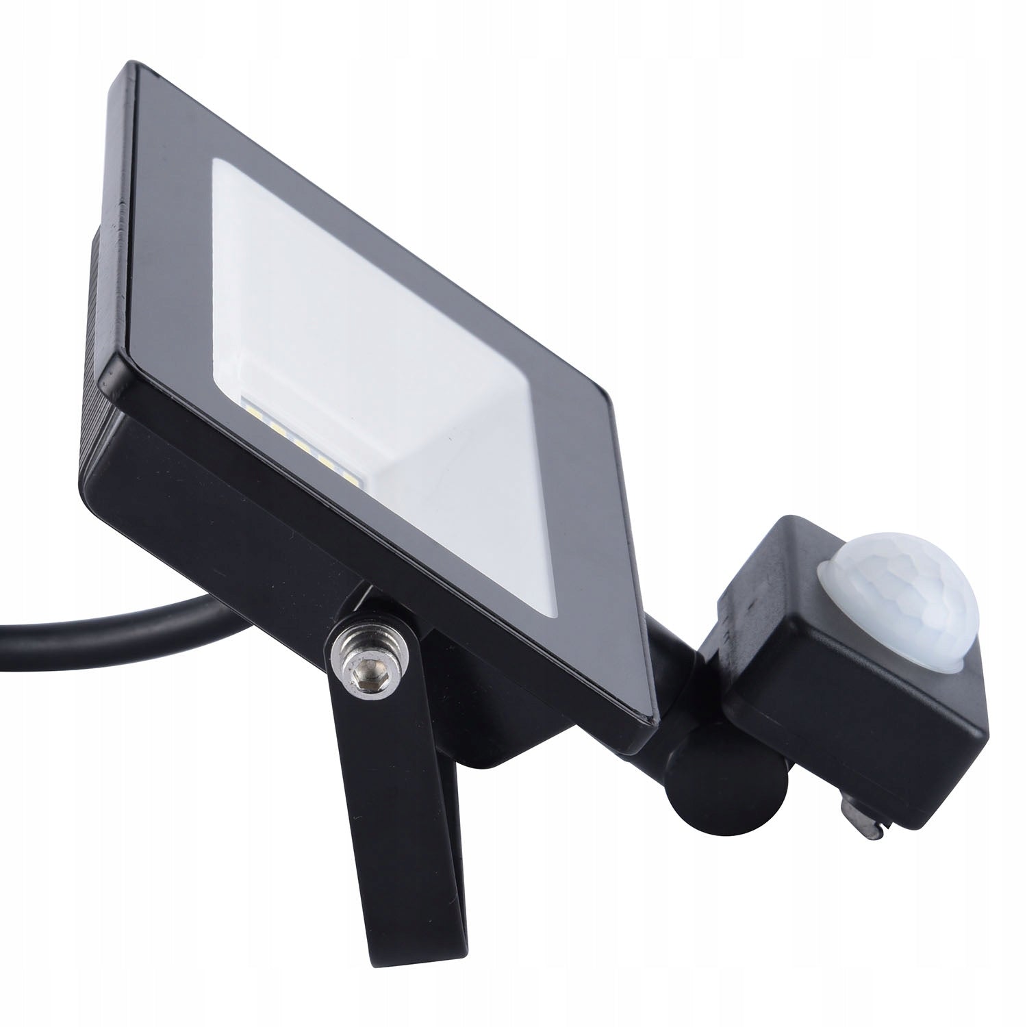 HALOGEN LED FLOODLIGHT LAMP 20W MOTION SENSOR Color black