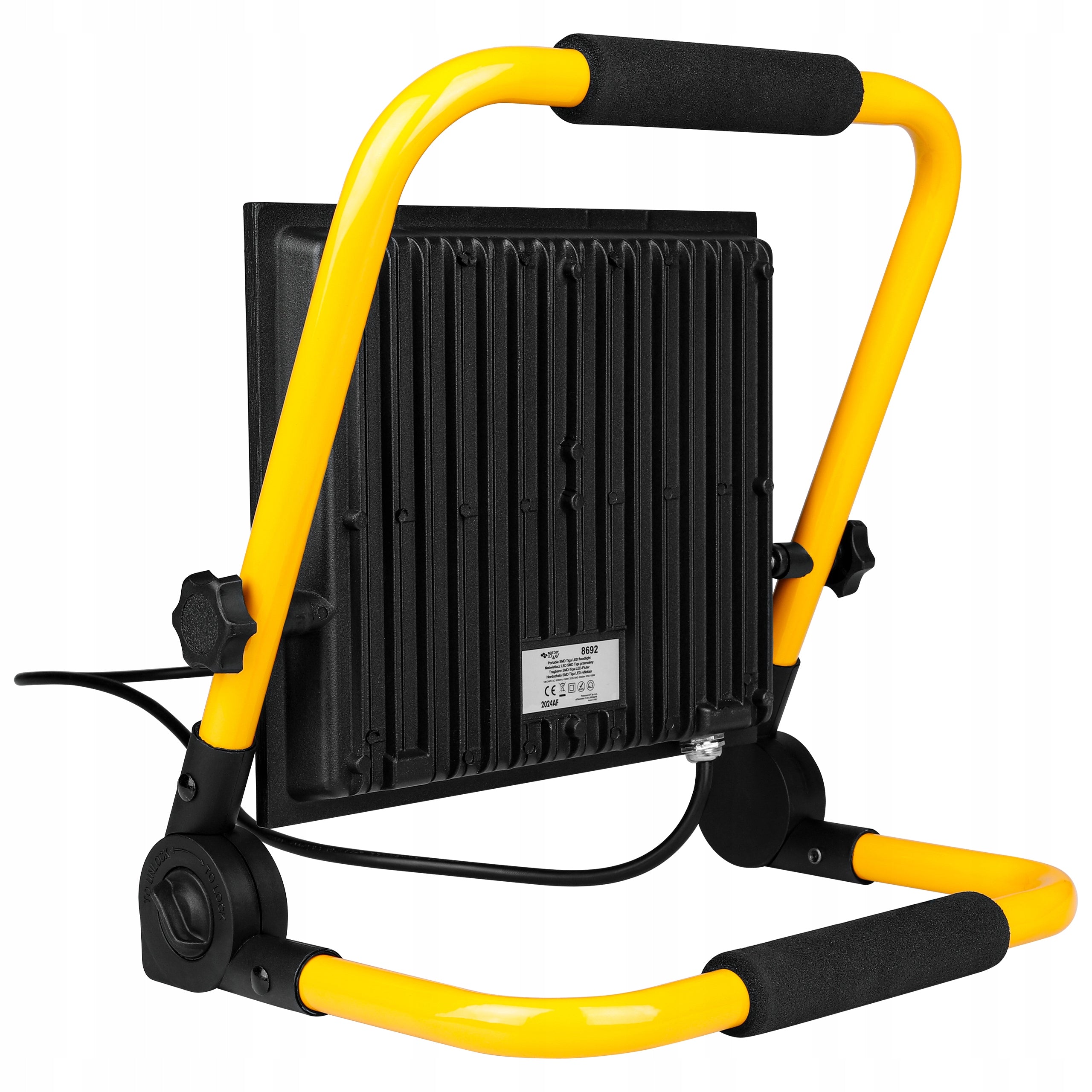 HALOGEN LED Floodlight Lamp 100W 4500K Portable Working Construction Handle Manufacturer code XD-FL100NH