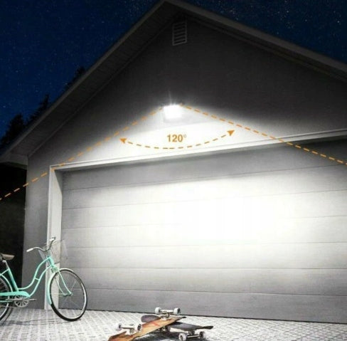 HALOGEN LED LAMP 100W MINI FLOODLIGHT SLIM MOTION SENSOR IP66 OUTDOOR Color black