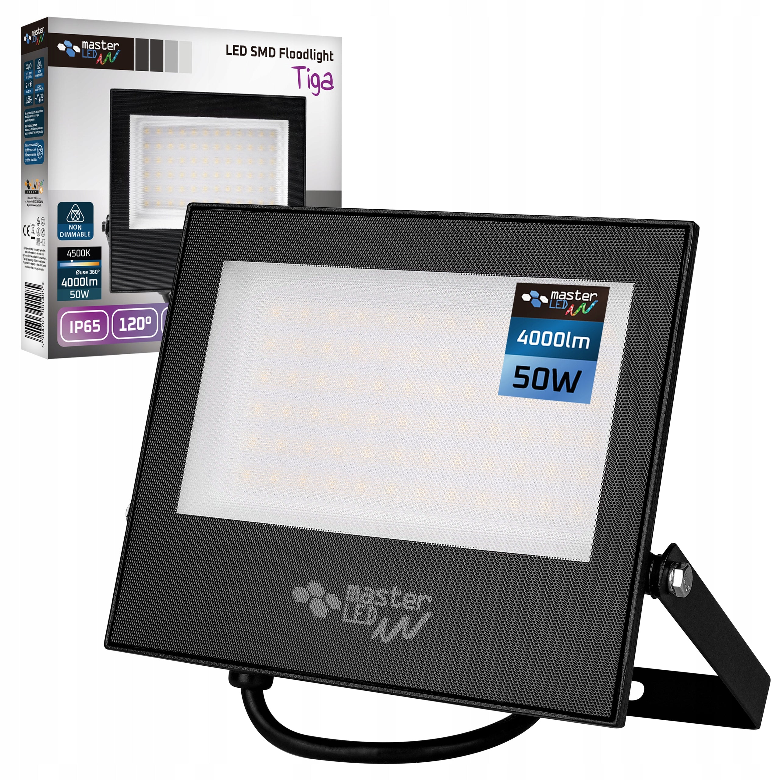 HALOGEN LED floodlight lamp 50W 4500K OUTDOOR IP65