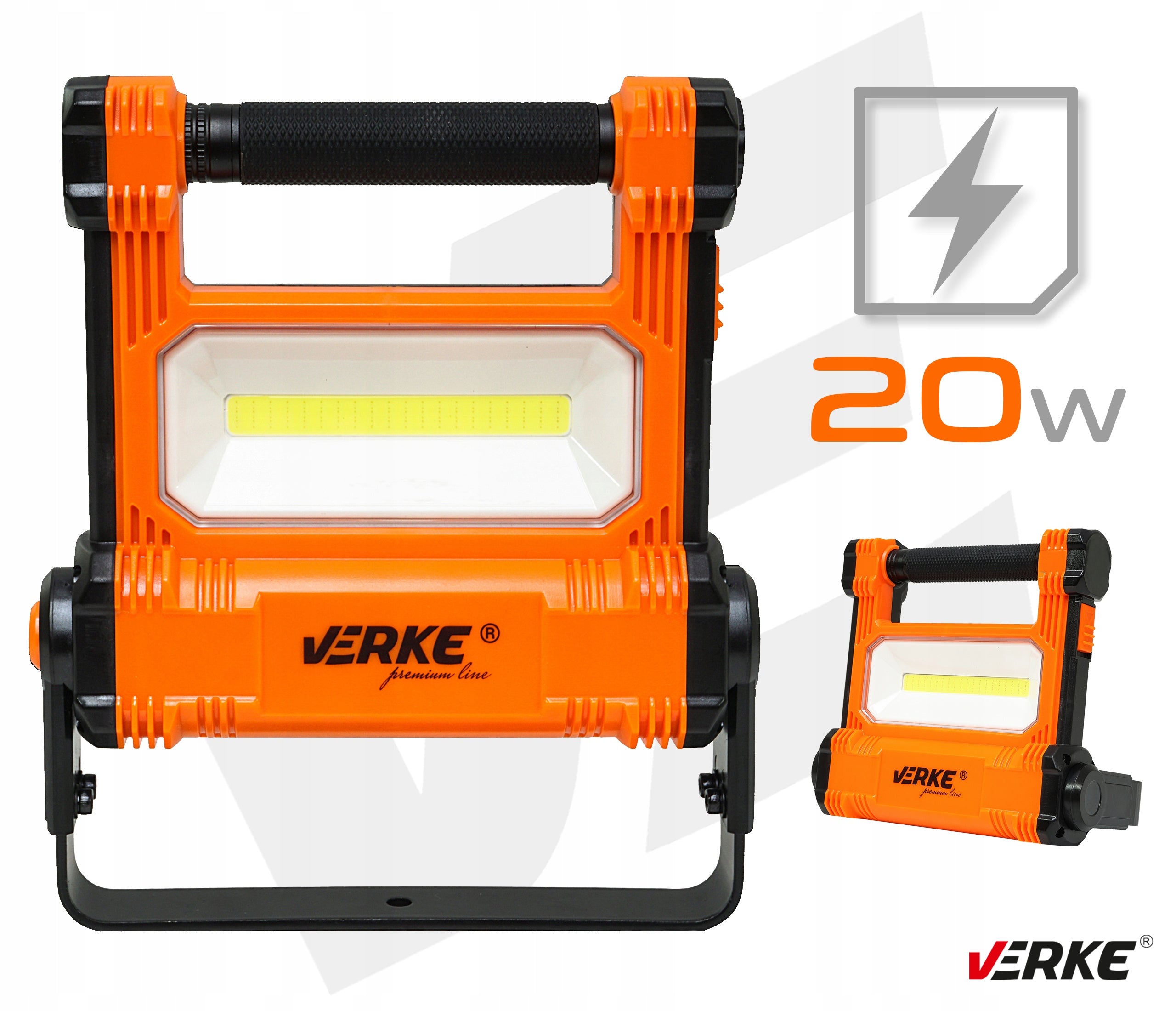 HALOGEN SPOTLIGHT FLOODLIGHT HALOGEN ELECTRIC WORKSHOP LAMP 230V Brand Verke