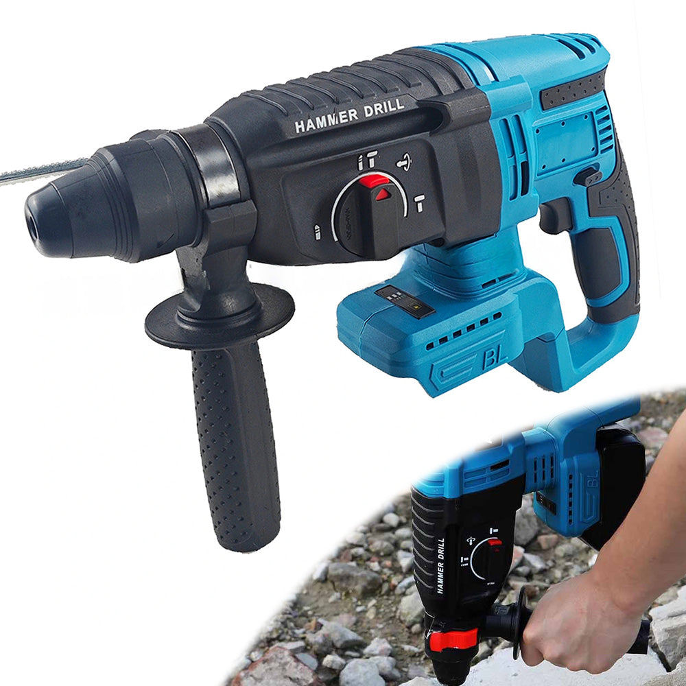 HAMMER DRILL CORDLESS HAMMER DRILL 21V STRONG 1X AKU SDS Packaging status original
