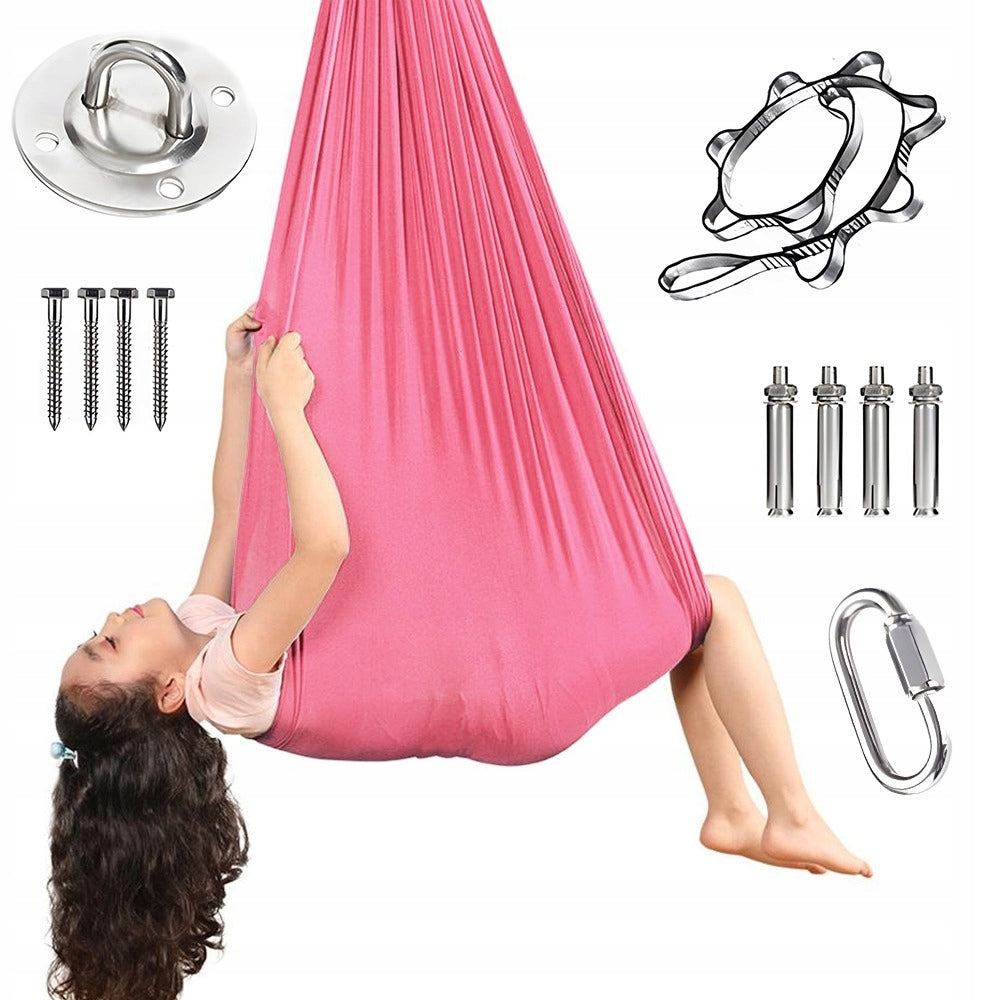 HAMMOCK - ACROBATIC SCARF FOR CHILDREN SENSORY SWING HAMMOCK 280×150CM