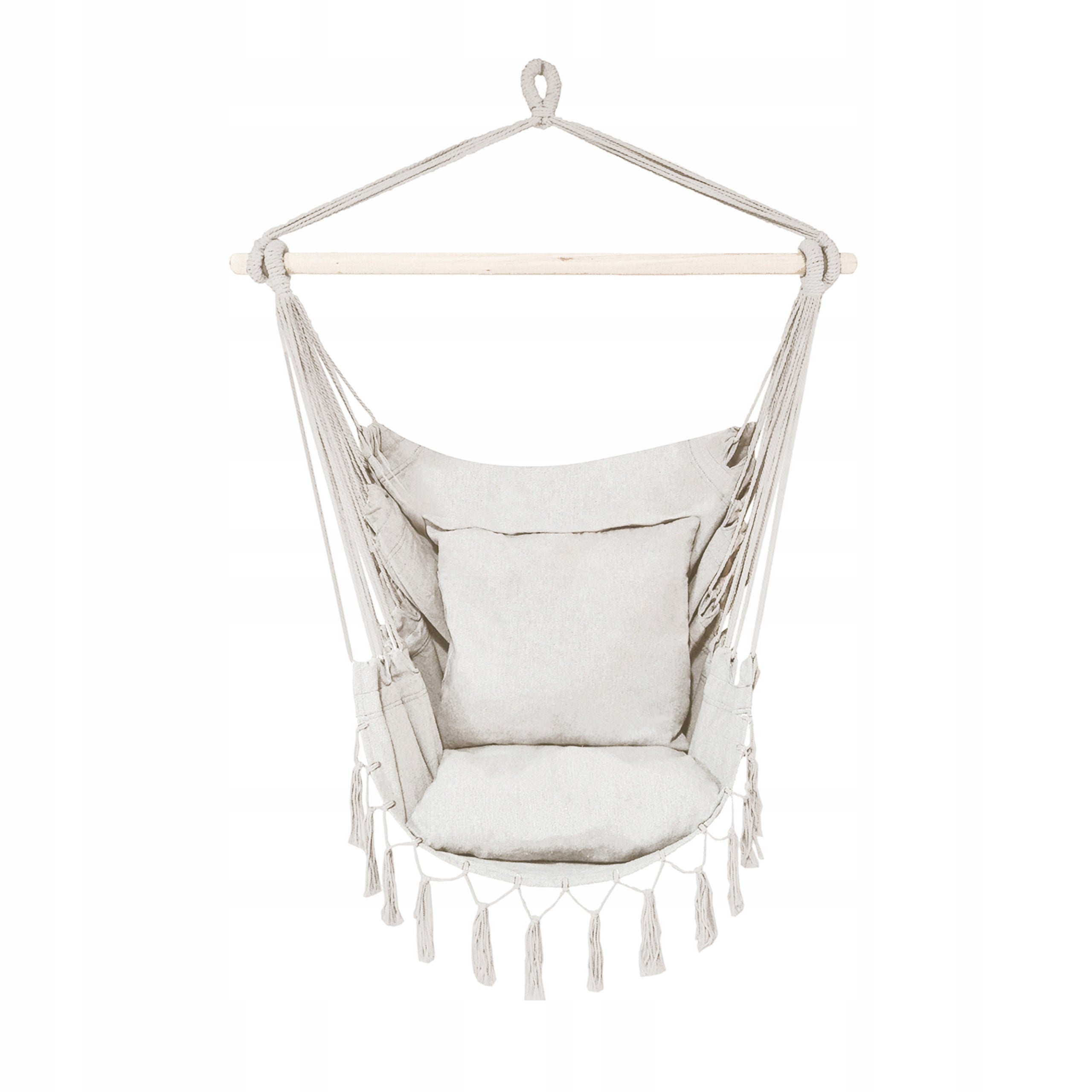 HAMMOCK BRAZILIAN GARDEN CHAIR HANGING HAMMOCK SWING RODOS 2 ECRU