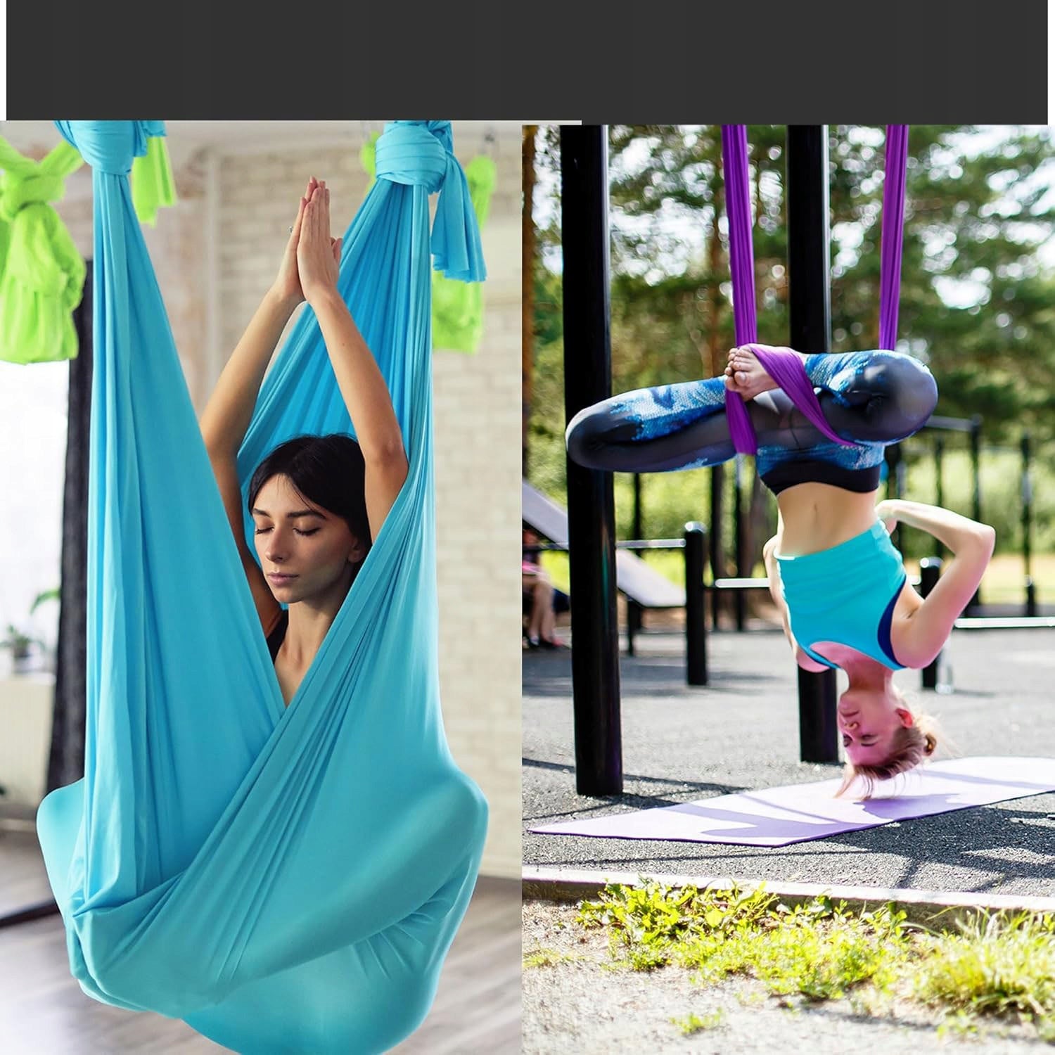 HAMMOCK SASH AERIAL YOGA SCARF FOR EXERCISE 280x500 ACROBATIC SENSORY Packaging status original