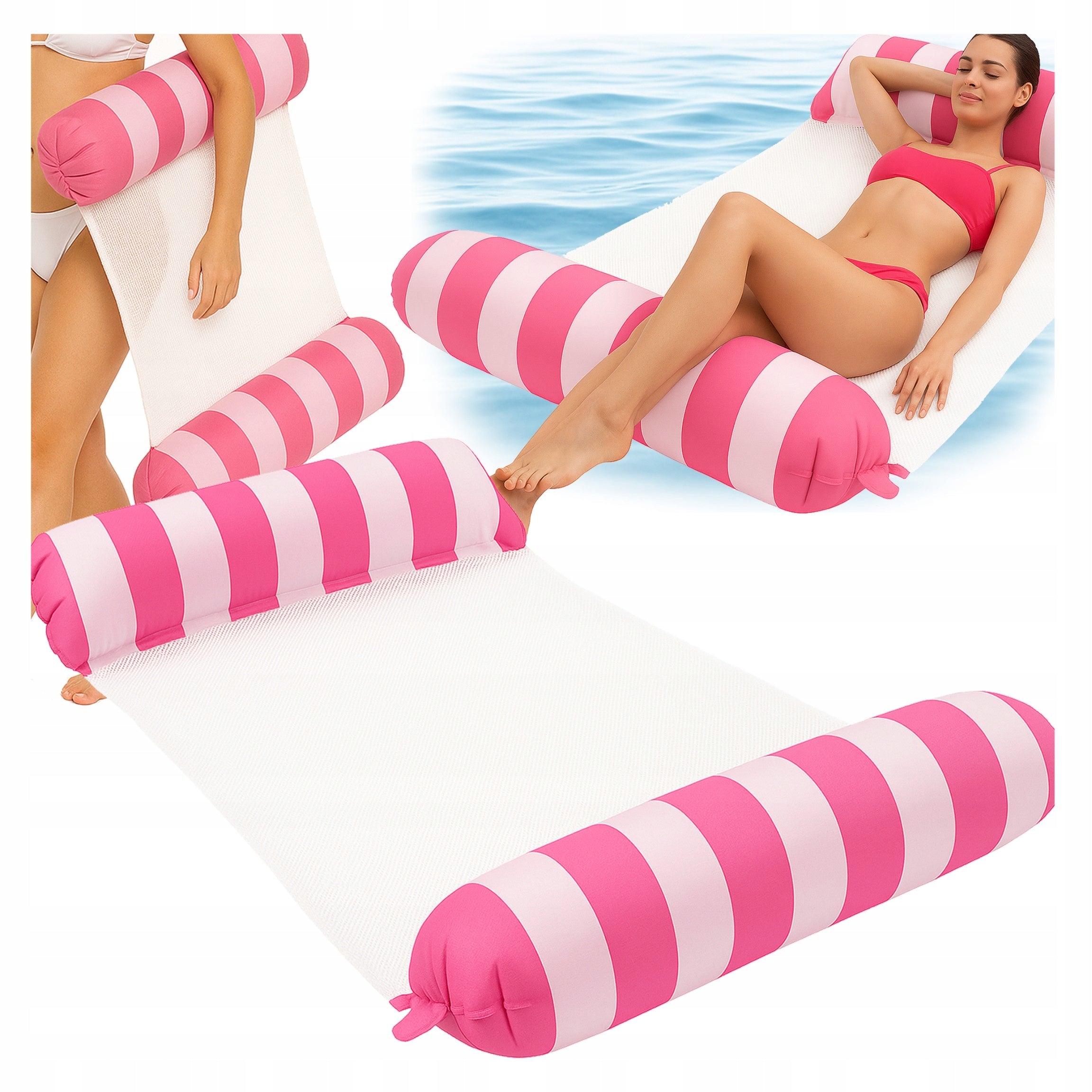 HAMMOCK WATER MATTRESS FOR SWIMMING INFLATABLE FOR POOL BEACH CHAIR