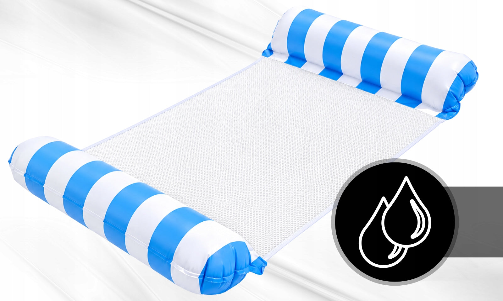 HAMMOCK WATER MATTRESS FOR SWIMMING INFLATABLE WITH MESH FOR SWIMMING POOL BEACH CHAIR Packaging status original