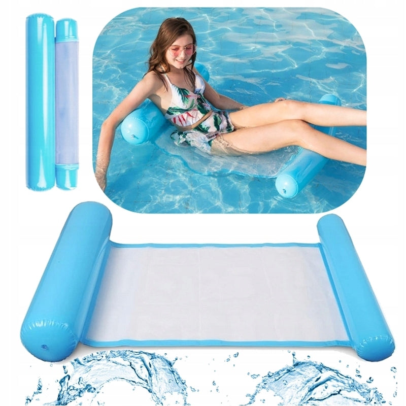 HAMMOCK WATER SWIMMING MATTRESS INFLATABLE POOL SUN LOUNGER FOR POOL TO WATER