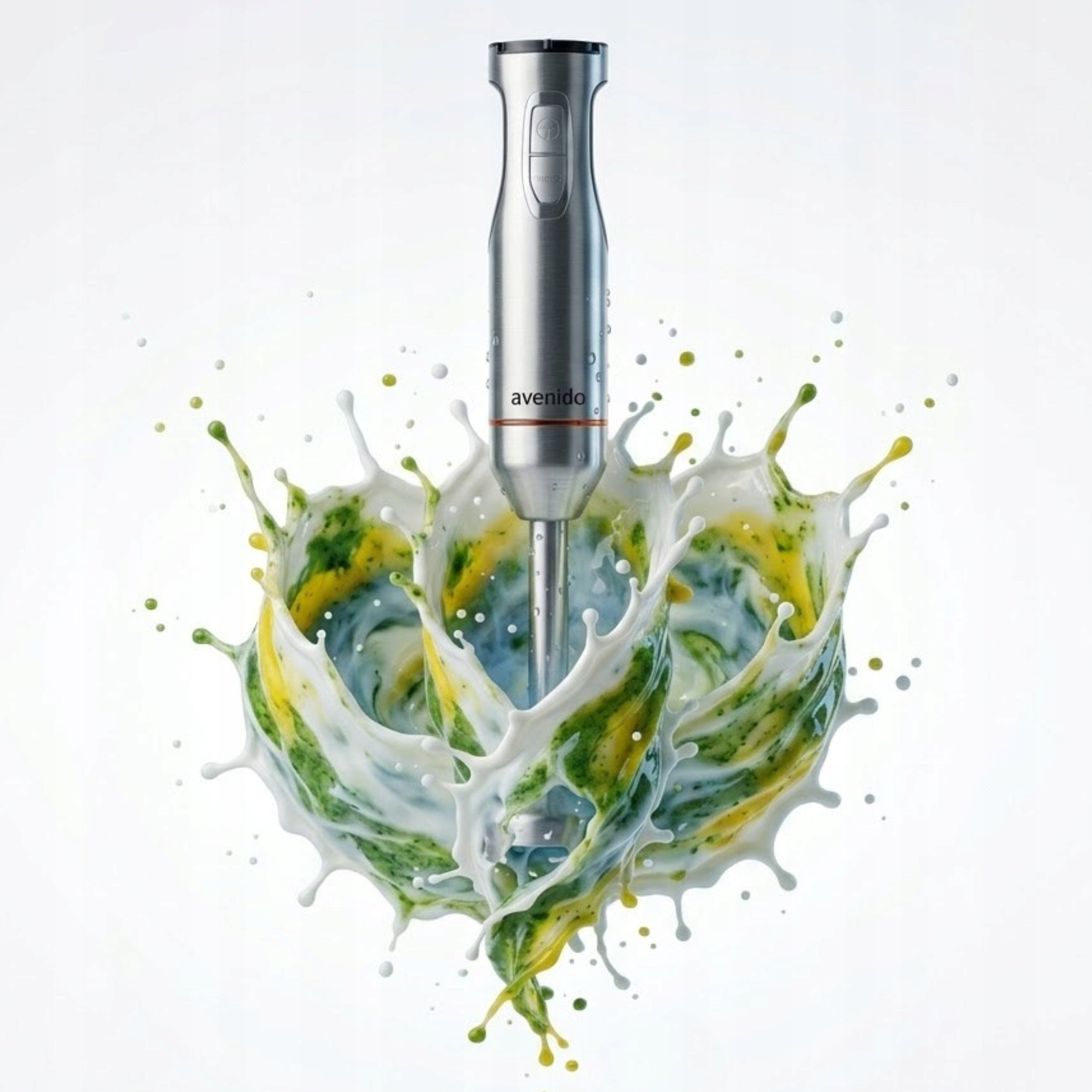 HAND BLENDER 1800W FOOD PROCESSOR MIXER SHAKER TITANIUM BEATER Model AV4636