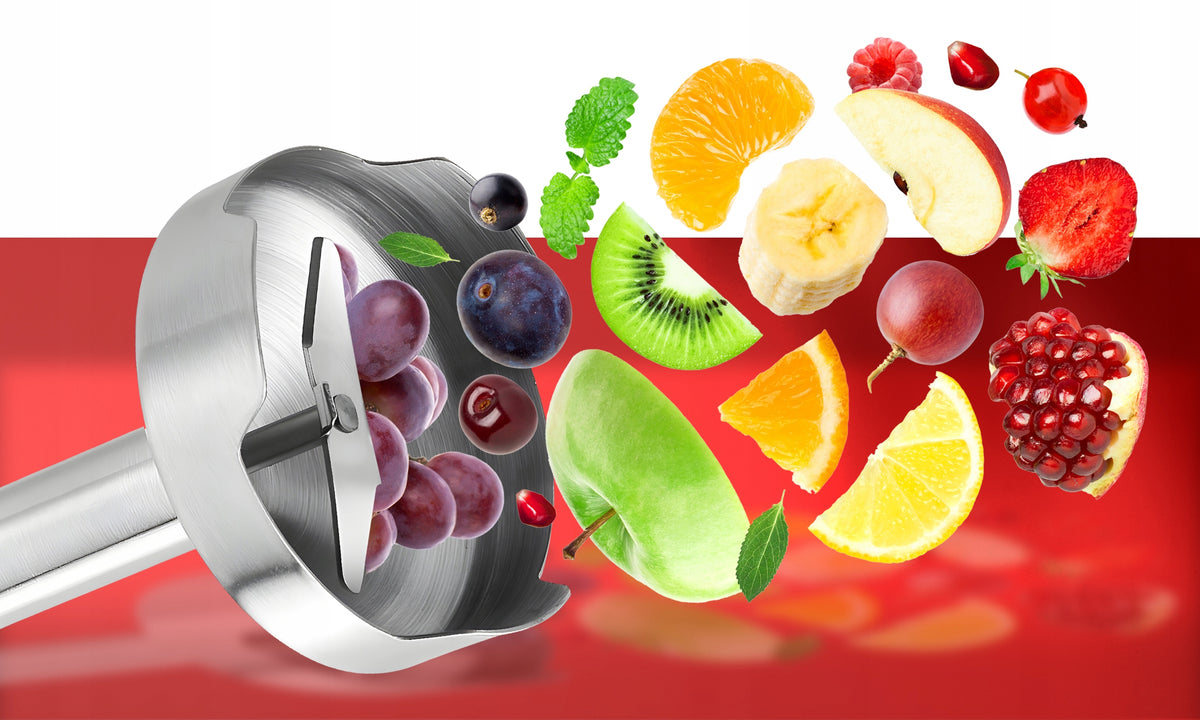 HAND BLENDER 900W MULTI PURPOSE BEATER TIP SHREDDER MIXER Manufacturer code Blender Mikser wzmocnione ostrze
