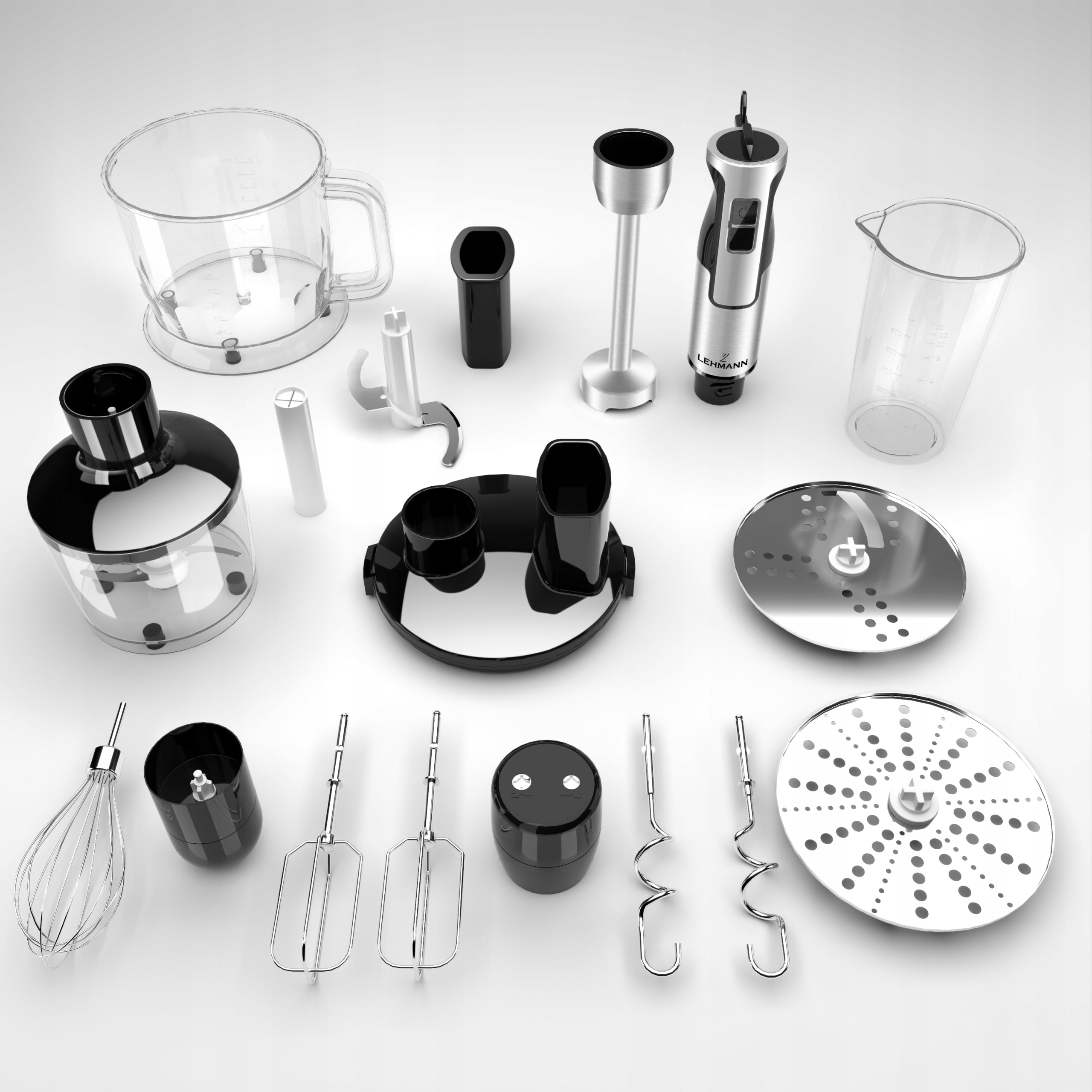 HAND BLENDER MULTIFUNCTION MIXER 1200W BLADE XL TURBO MODE SET XXL Power rating 800 W