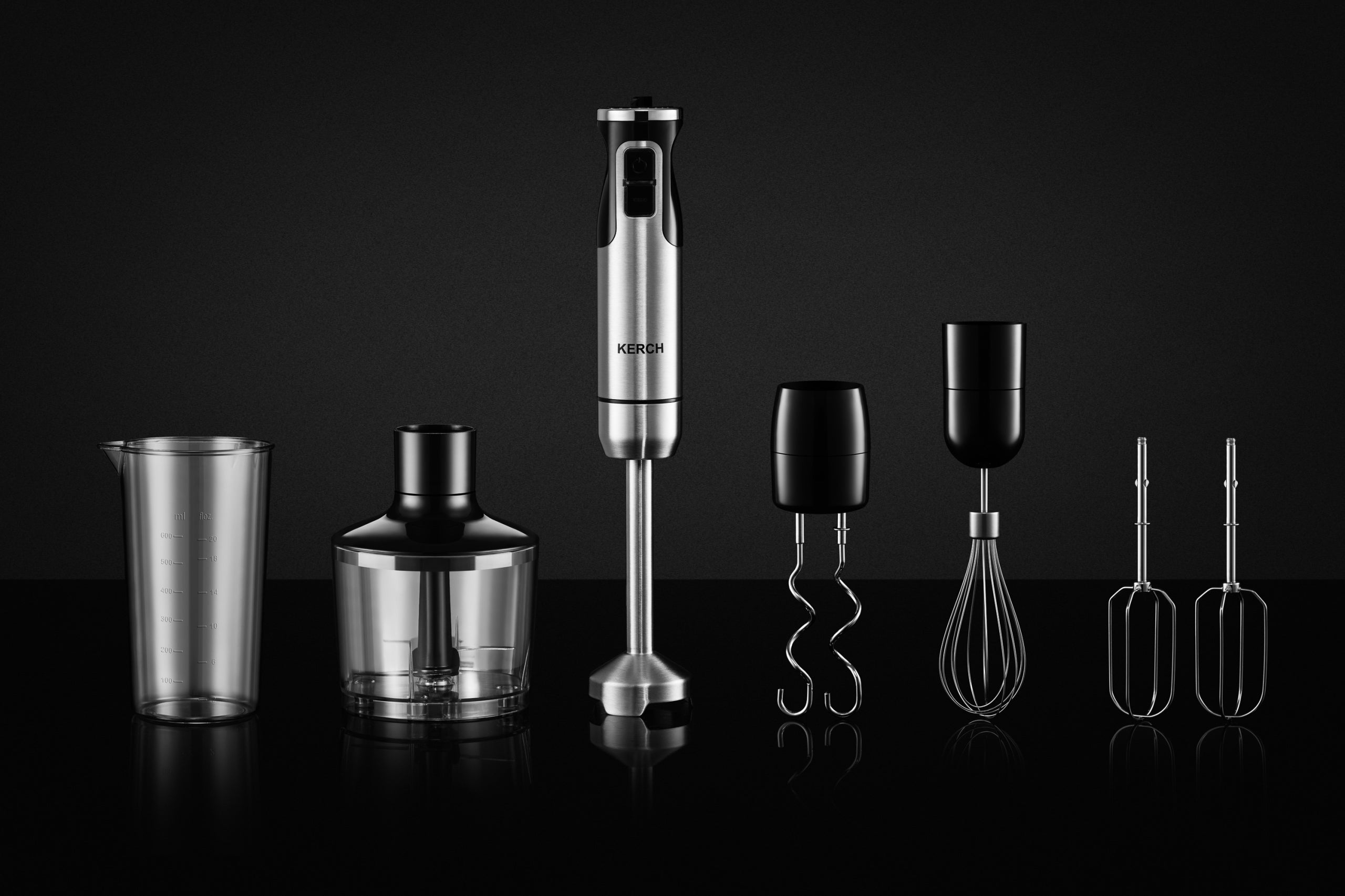 HAND BLENDER MULTIFUNCTION MIXER KERCH QUICK 1800W TURBO +ACCESSORIES Manufacturer code QUICK 1800W