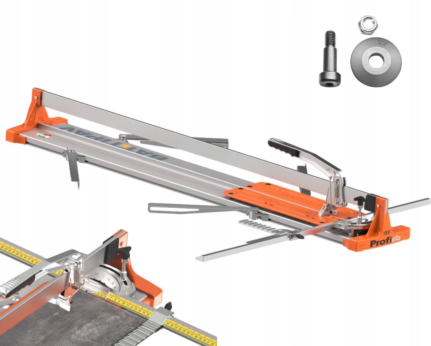 HAND CUTTER FOR CUTTING TILES 133cm 1330mm BATTIPAV ITALIAN PRODUCTION