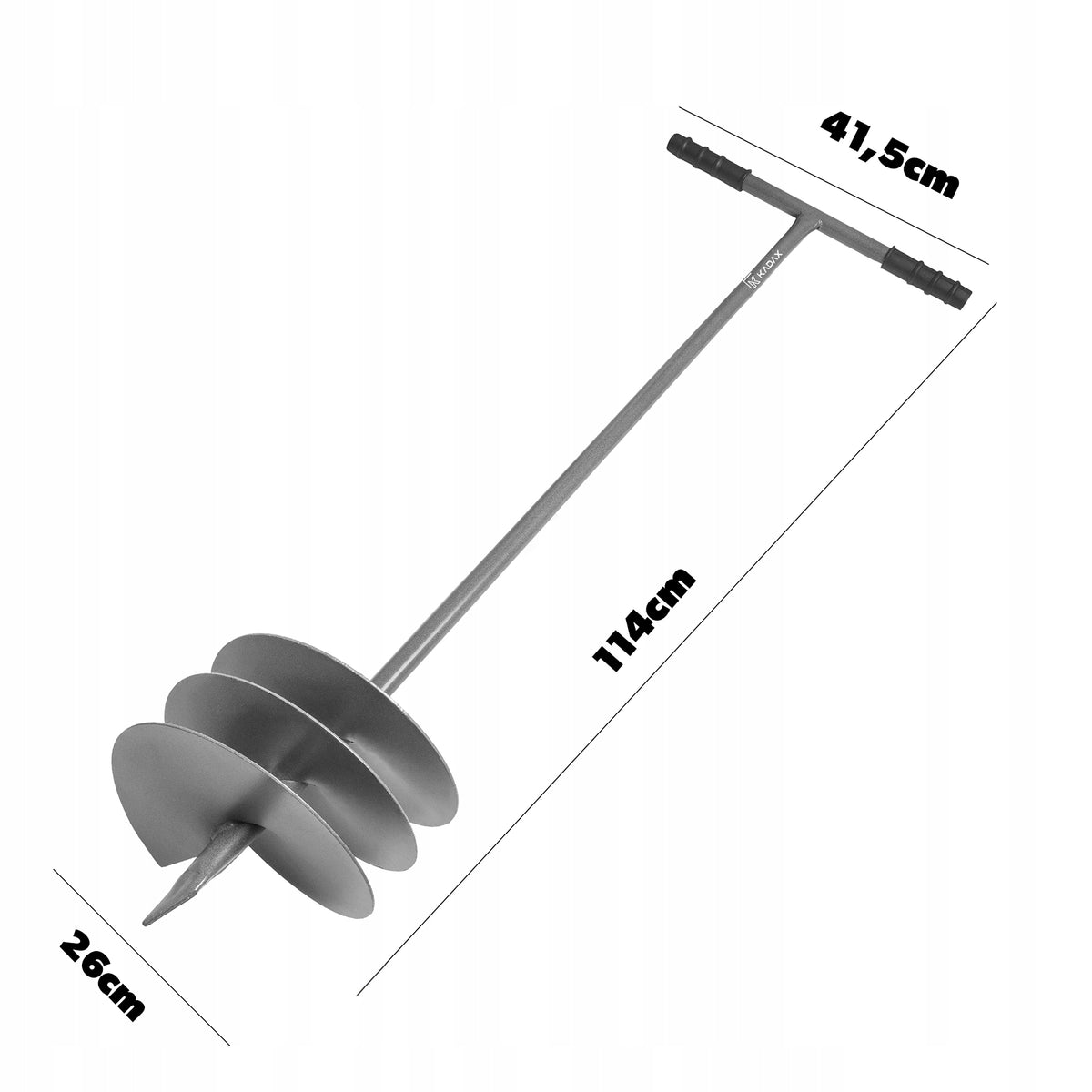 HAND DRILL FOR SOIL DRILLING RIG 26cm 260mm DIMPLE STRONG Manufacturer code K9173