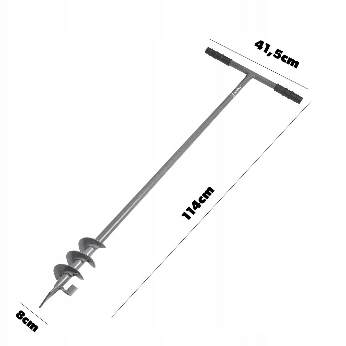 HAND DRILL FOR SOIL DRILLING RIG 8cm 80mm DIMPLE STRONG Brand Kadax