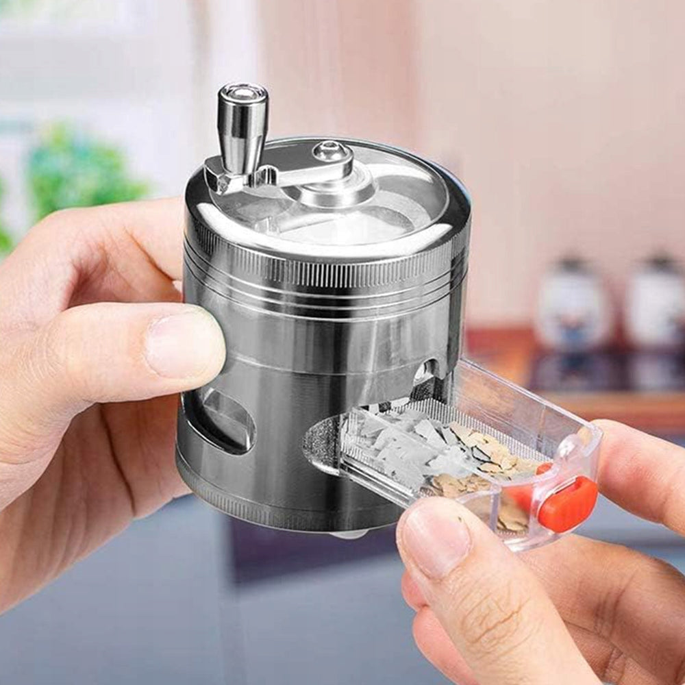 HAND GRINDER FOR GRINDING COFFEE PEPPER SPICES Color gray