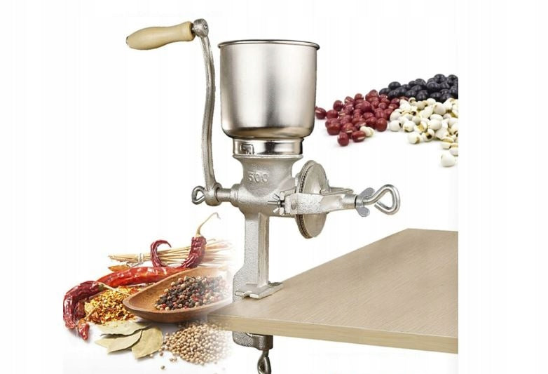 HAND GRINDER FOR GRINDING MALT TABLE CAST IRON SHOT BLASTING MACHINE STRONG 1,5L Manufacturer code XJ4533