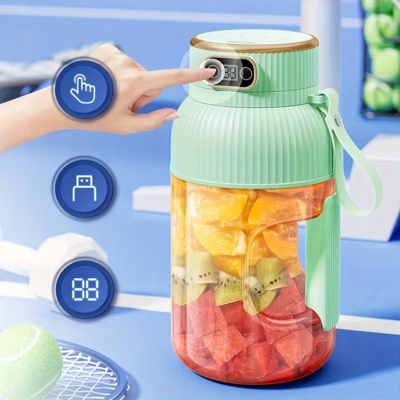 HAND JUICER 1500MAH 2 OPERATING MODES WIRELESS PORTABLE 10 BLADES Packaging status original