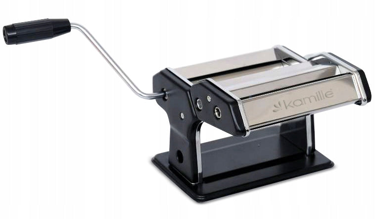 HAND MACHINE FOR PASTA DOUGH ROLLING AND CUTTING STEEL