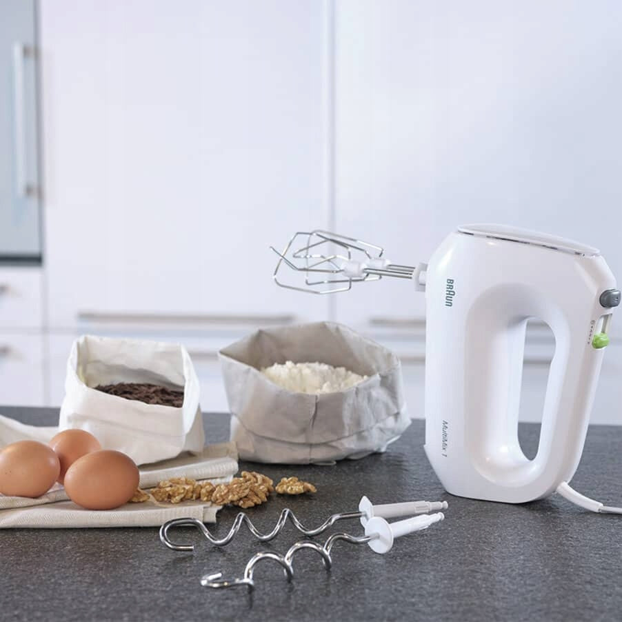HAND MIXER Braun MultiMix 1 400 W Turbo 4 Speeds Quiet Brand Braun