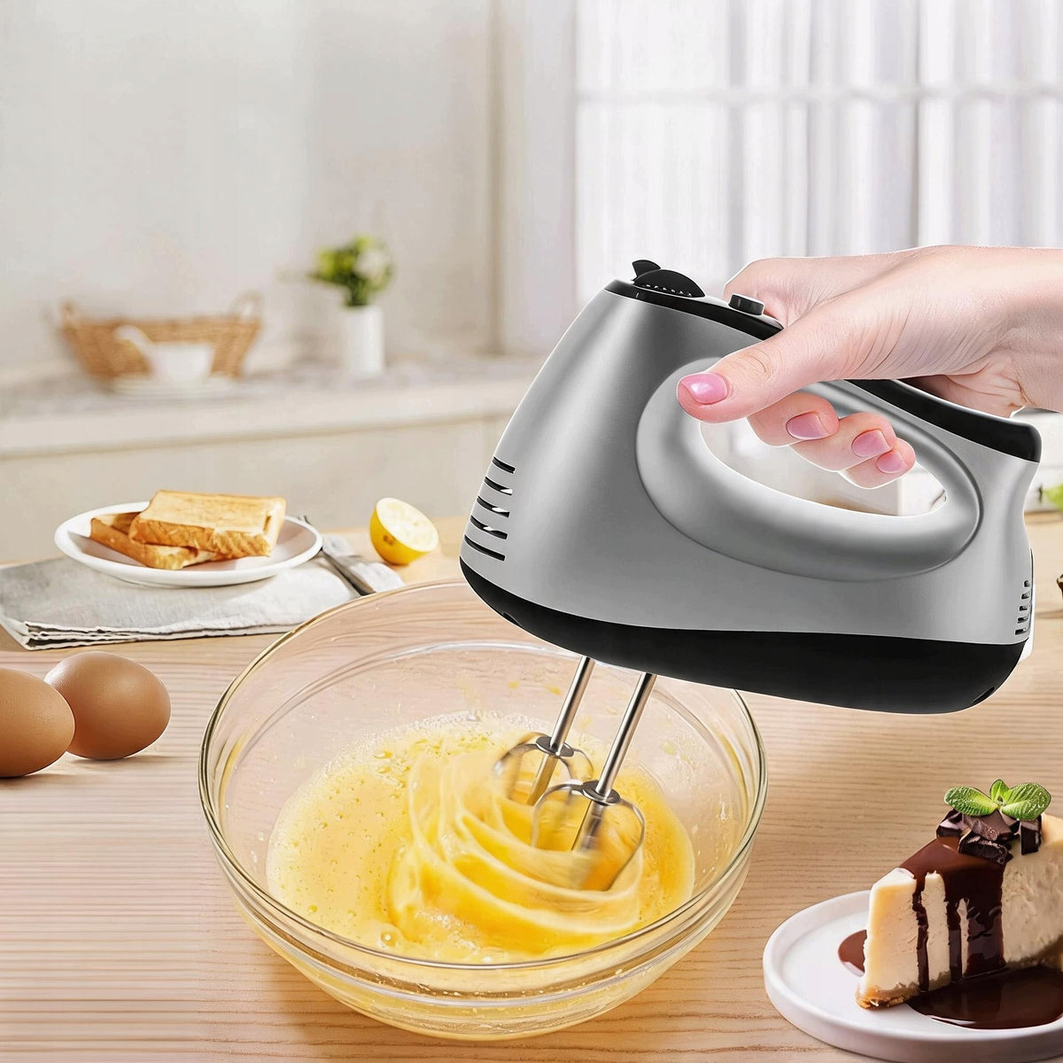 HAND MIXER ELECTRIC KITCHEN 5 SPEED LEVELS TURBO FUNCTION Brand no brand