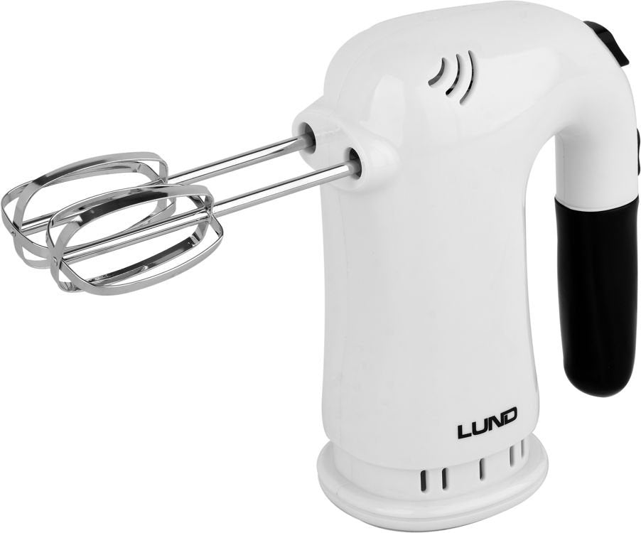 HAND MIXER FOOD PROCESSOR 200W 4 TIPS 5 SPEEDS + STAND LUND Manufacturer code LUND_67780