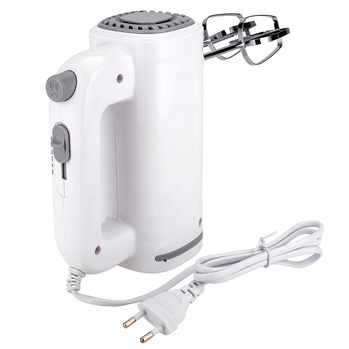 HAND MIXER Food Processor 5 Gears 4 Stirrers KAMILLE 150W white Packaging status original