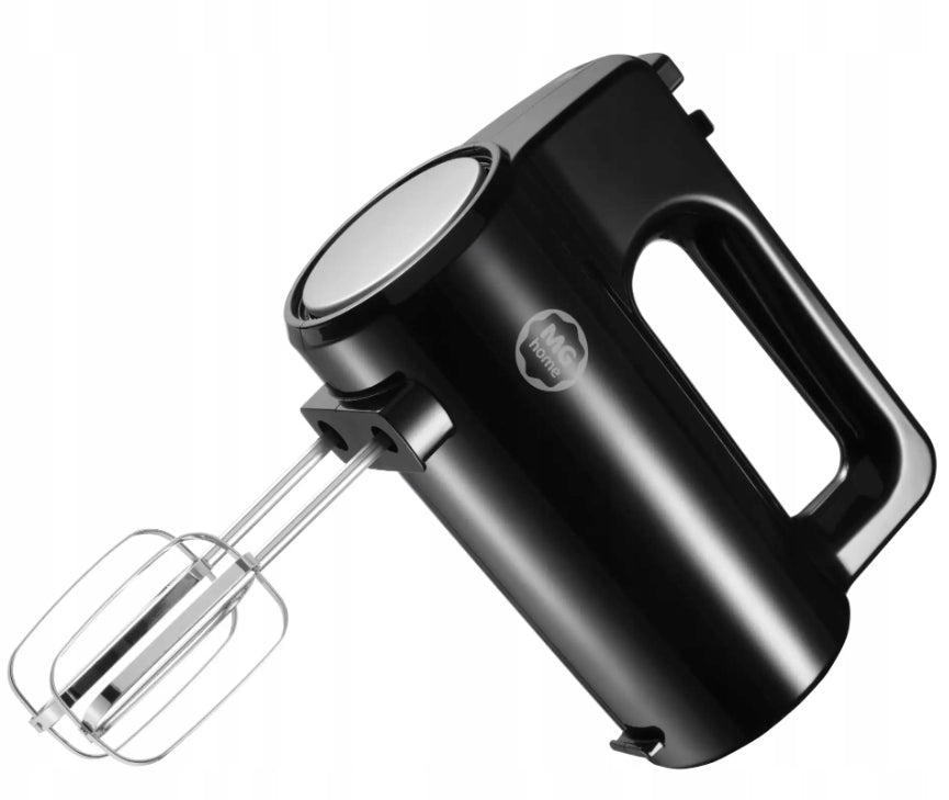 HAND MIXER MG HOME 400W 5 GEARS TURBO 2 TIPS WITH CONTAINER BLACK Manufacturer code 4889